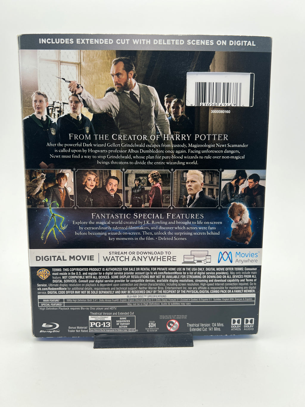 Fantastic Beasts The Crimes of Grindelwald W/ Slipcover