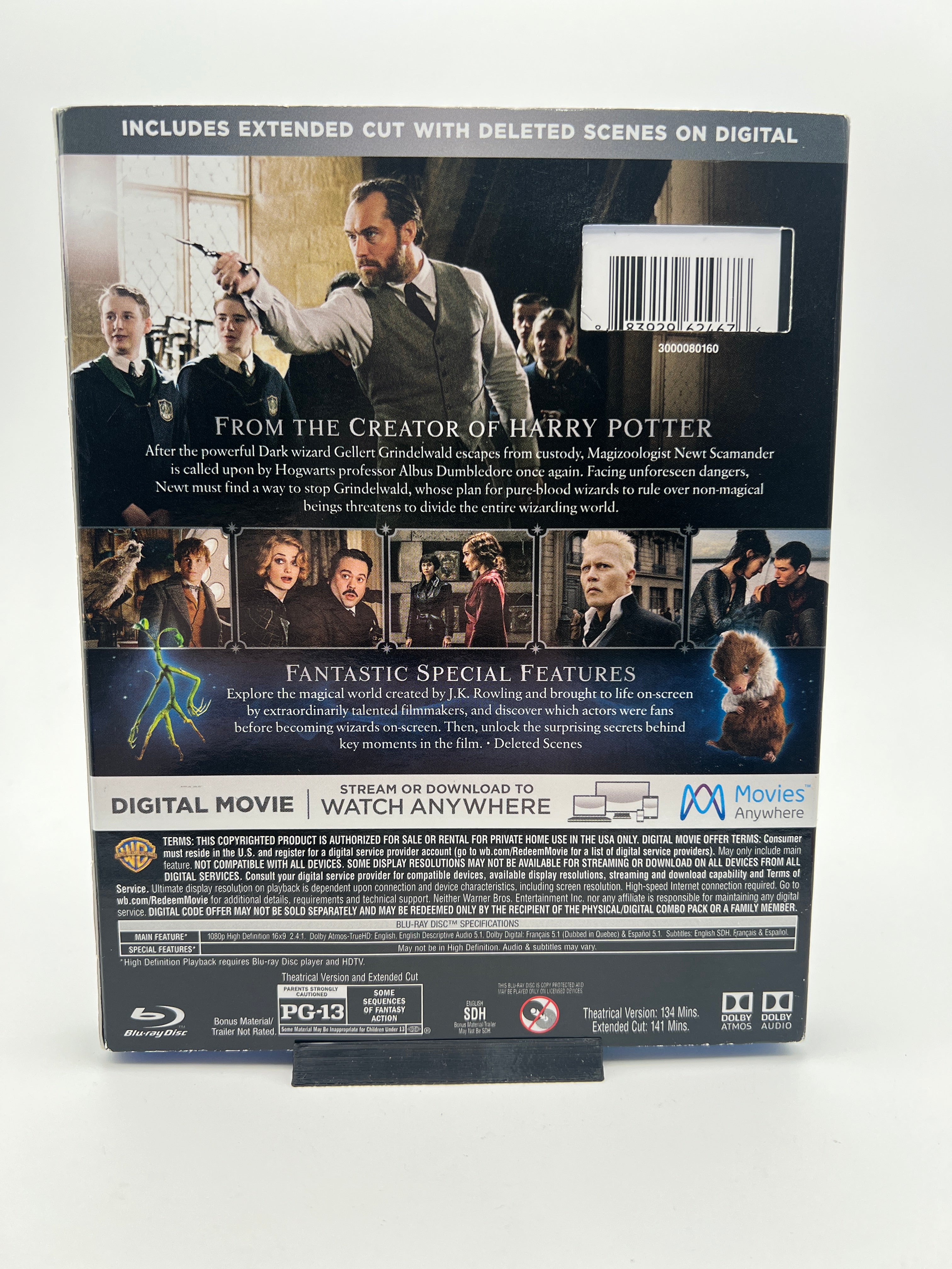 Fantastic Beasts The Crimes of Grindelwald W/ Slipcover