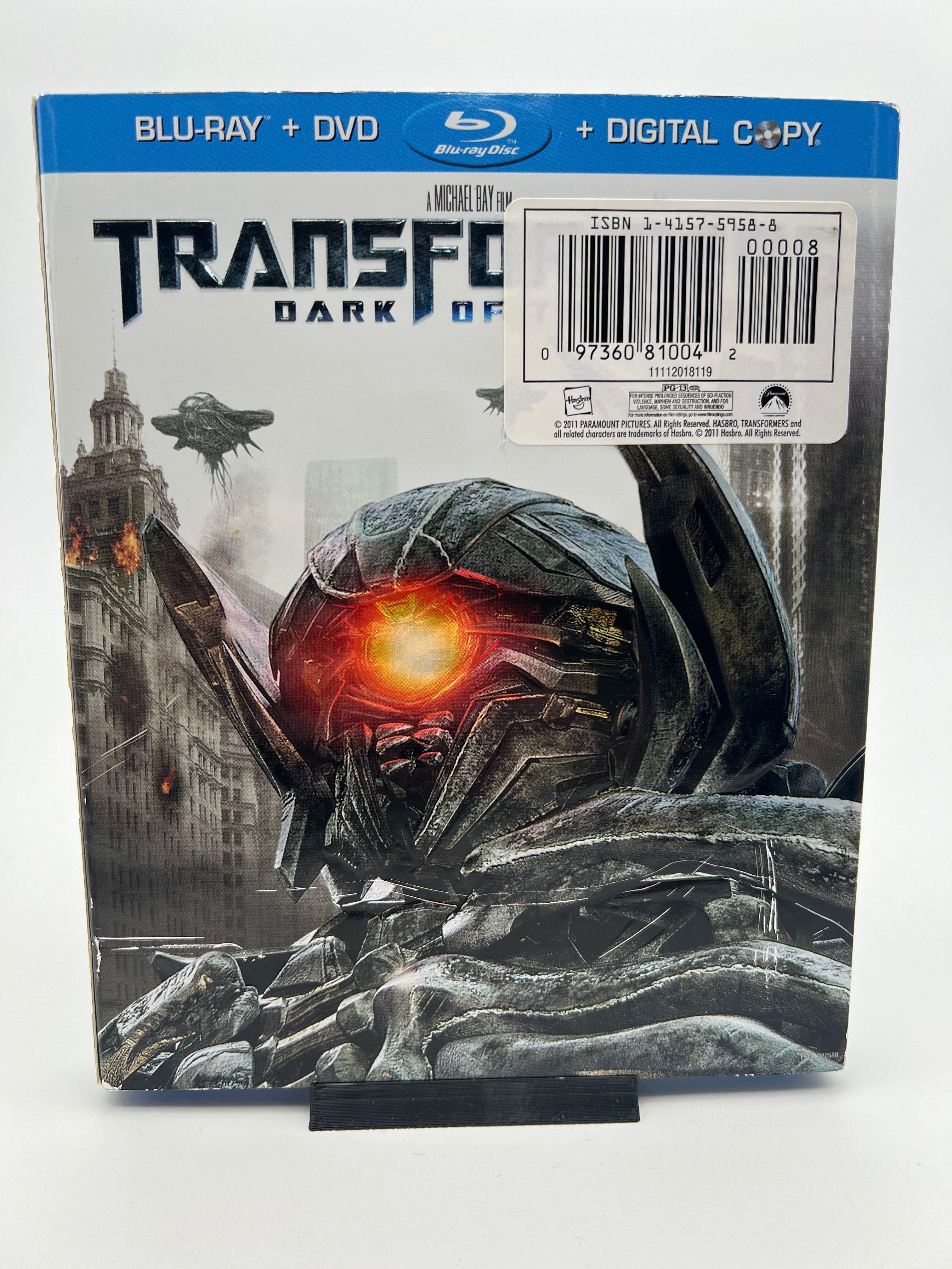 Transformers Dark of the Moon W/ Slipcover